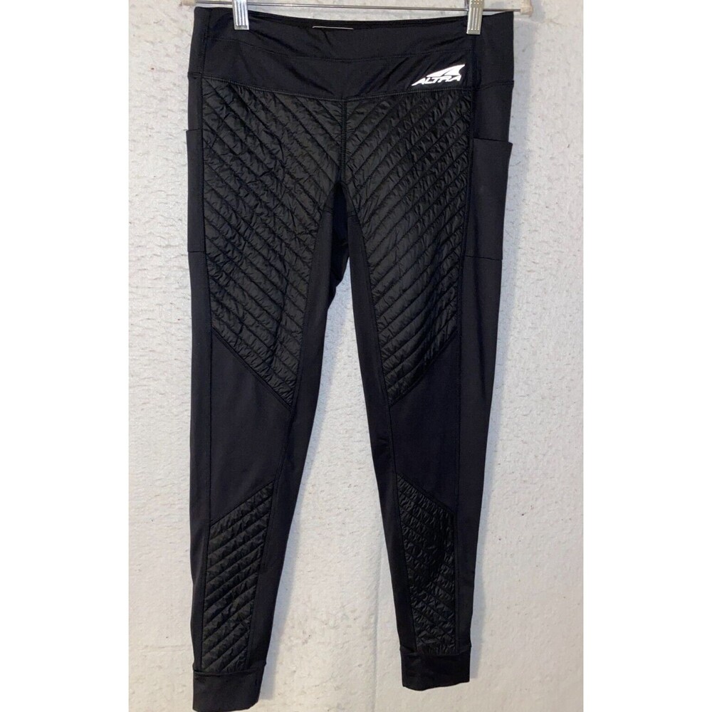 ALTRA PERFORMANCE Womens M Insulated Running Fitness Pant Joggers Black Leggings